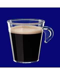 Espresso Tasse 0,2l SAN glasklar stapelbar