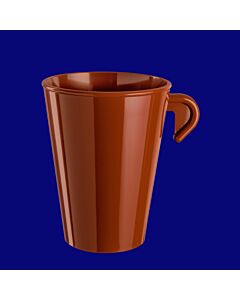 Espresso Tasse 0,3l SAN braun stapelbar