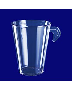 Espresso Tasse 0,3l SAN glasklar stapelbar