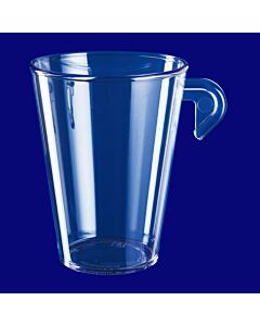 Espresso Tasse 0,4l SAN glasklar stapelbar