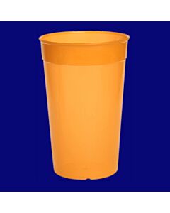 Mehrwegbecher 0,5l PP orange