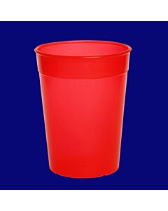 Mehrwegbecher 0,4l PP rot