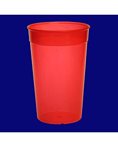 Mehrwegbecher 0,5l PP rot