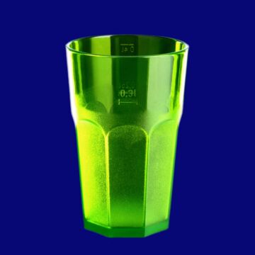 Caipirinha Glas 0,3l SAN teilgefrostet grün, Hersteller Schorm Gesellschaft m.b.H., Austria