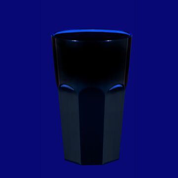 Caipirinha Glas 0,3l SAN schwarz, Hersteller Schorm Gesellschaft m.b.H., Austria