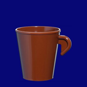 Espresso Tasse 0,1l SAN braun stapelbar, Hersteller Schorm Gesellschaft m.b.H., Austria