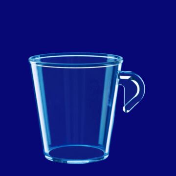 Espresso Tasse 0,1l SAN glasklar stapelbar, Hersteller Schorm Gesellschaft m.b.H., Austria
