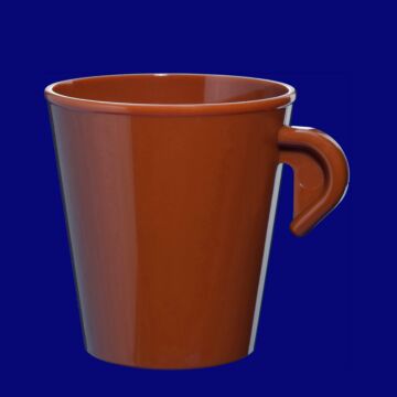 Espresso Tasse 0,2l SAN braun stapelbar, Hersteller Schorm Gesellschaft m.b.H., Austria