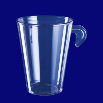 Espresso Tasse 0,3l SAN glasklar stapelbar, Hersteller Schorm Gesellschaft m.b.H., Austria