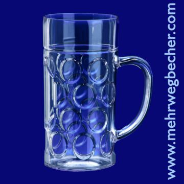 Maß-Krug 1l SAN glasklar stapelbar, Hersteller Schorm Gesellschaft m.b.H., Austria