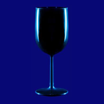 Weinglas 1/4l und 1/8l SAN schwarz, Hersteller Schorm Gesellschaft m.b.H., Austria