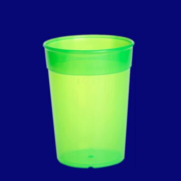 Mehrwegbecher 0,25l PP grün, Hersteller Schorm Gesellschaft m.b.H., Austria