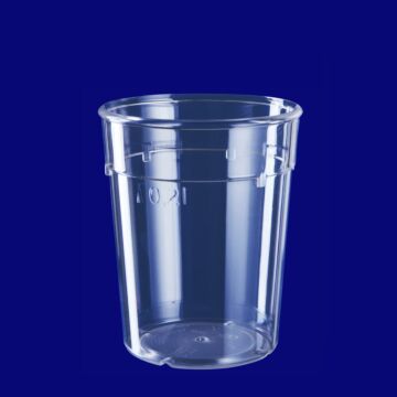 Mehrwegbecher 0,2l PC glasklar, Hersteller Schorm Gesellschaft m.b.H., Austria