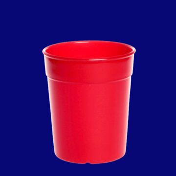 Mehrwegbecher 0,2l PP rot, Hersteller Schorm Gesellschaft m.b.H., Austria