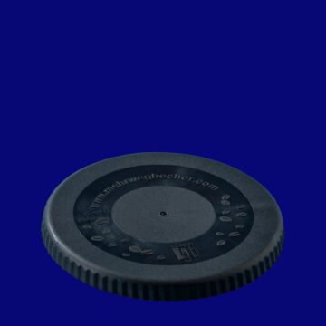 Mehrwegdeckel Durchmesser 90 mm schwarz, Hersteller Schorm Gesellschaft m.b.H., Austria