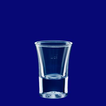 Schnapsglas 2cl SAN glasklar, Hersteller Schorm Gesellschaft m.b.H., Austria