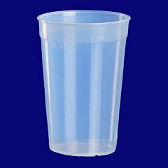 Mehrwegbecher 0,5l PP transparent, Hersteller Schorm Gesellschaft m.b.H., Austria