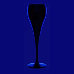 Prosecco-Champagner Glas 0,1l SAN schwarz, Hersteller Schorm Gesellschaft m.b.H., Austria