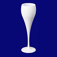 Prosecco-Champagner Glas 0,1l SAN weiss, Hersteller Schorm Gesellschaft m.b.H., Austria