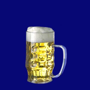 Bierkrug 0,3l SAN glasklar stapelbar
