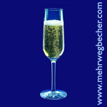 Champagner Glas 0,1l SAN glasklar