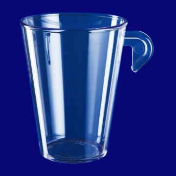 Espresso Tasse 0,4l SAN glasklar stapelbar