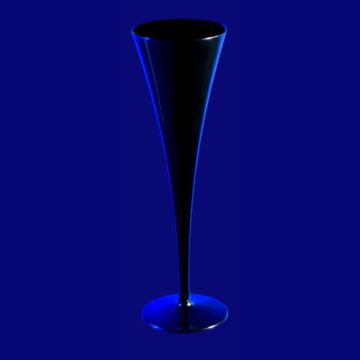 Sektflöten 0,1l SAN schwarz