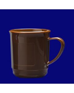 Glühweinbecher 0,2l SAN braun stapelbar, Hersteller Schorm Gesellschaft m.b.H., Austria