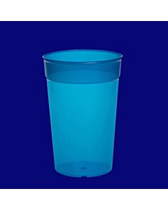 Mehrwegbecher 0,3l PP blau, Hersteller Schorm Gesellschaft m.b.H., Austria