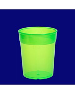 Mehrwegbecher 0,2l PP grün, Hersteller Schorm Gesellschaft m.b.H., Austria