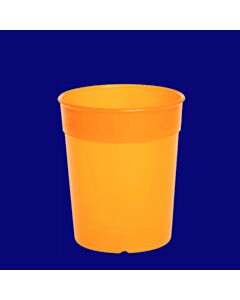 Mehrwegbecher 0,2l PP orange, Hersteller Schorm Gesellschaft m.b.H., Austria