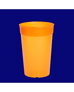 Mehrwegbecher 0,3l PP orange, Hersteller Schorm Gesellschaft m.b.H., Austria