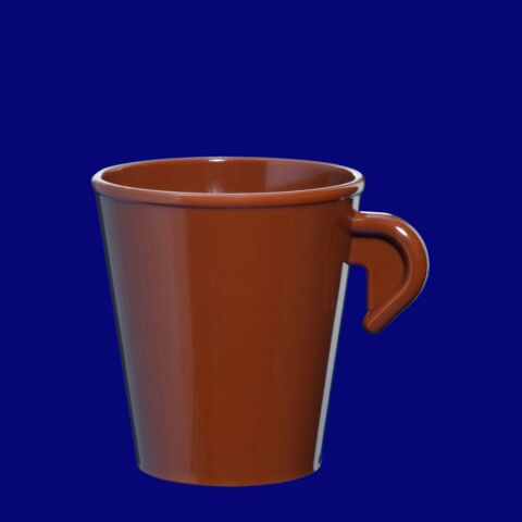 Espresso Tasse 0,1l SAN braun stapelbar, Hersteller Schorm Gesellschaft m.b.H., Austria