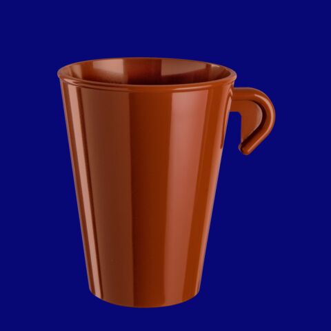 Espresso Tasse 0,3l SAN braun stapelbar, Hersteller Schorm Gesellschaft m.b.H., Austria