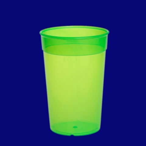 Mehrwegbecher 0,3l PP grün, Hersteller Schorm Gesellschaft m.b.H., Austria