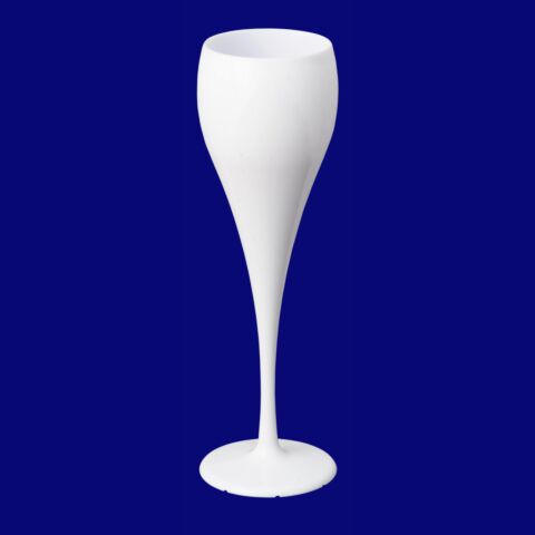 Prosecco-Champagner Glas 0,1l SAN weiss, Hersteller Schorm Gesellschaft m.b.H., Austria