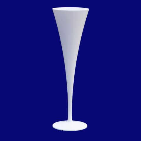 Sektflöten 0,1l SAN weiss, Hersteller Schorm Gesellschaft m.b.H., Austria
