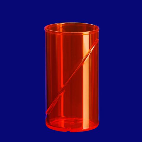 Wasserglas 0,25l SAN orange, Hersteller Schorm Gesellschaft m.b.H., Austria